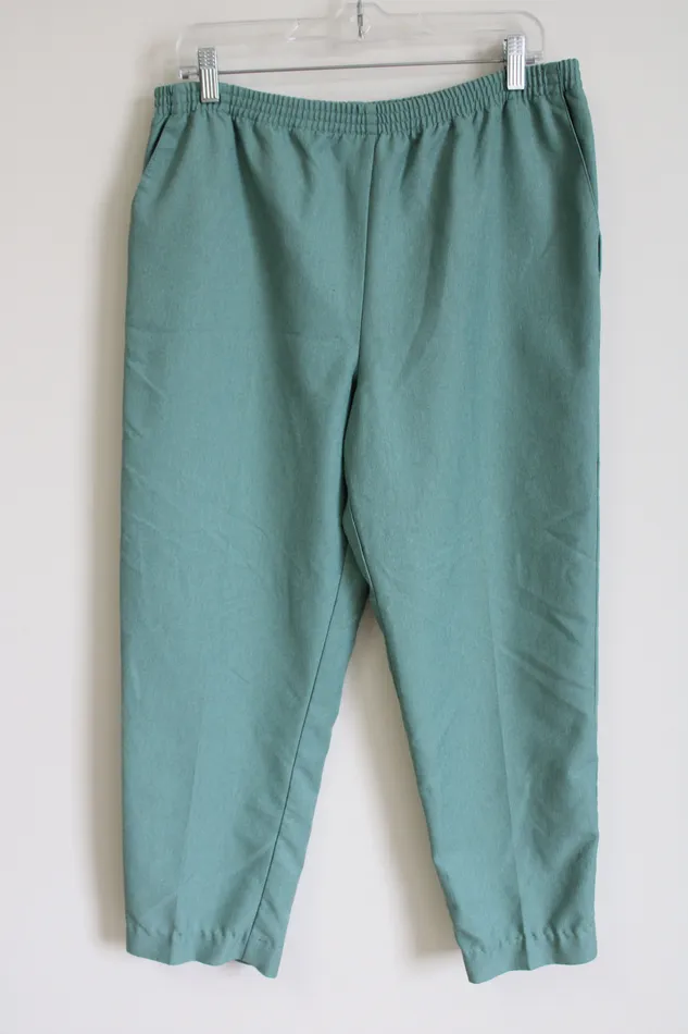 Alfred Dunner Earrings Alfred Dunner Green Pants 14 Petite
