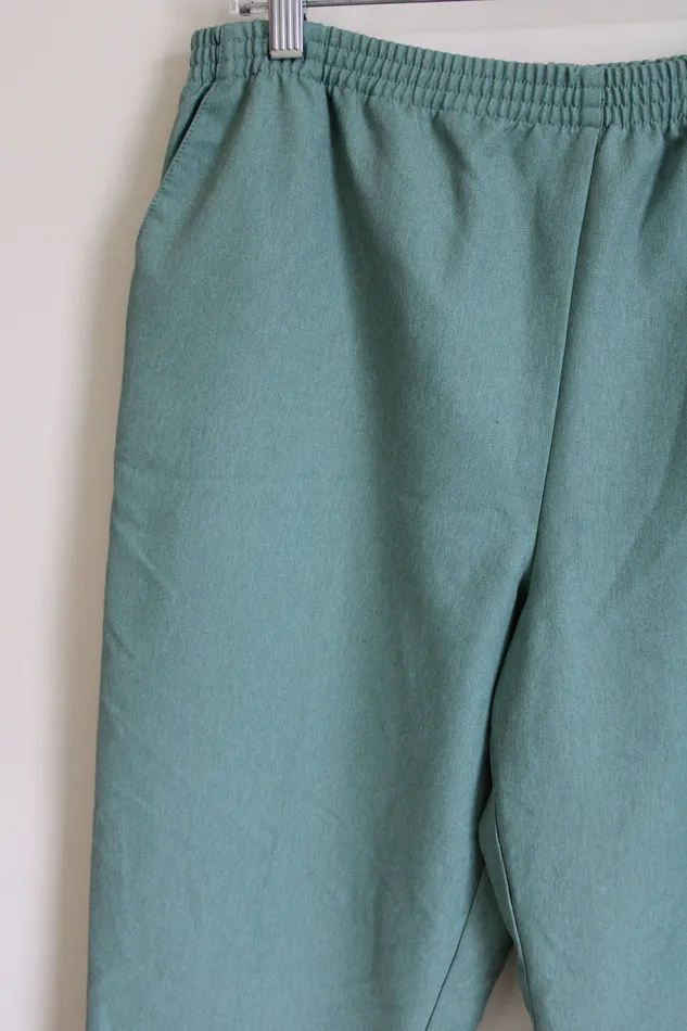 Alfred Dunner Earrings Alfred Dunner Green Pants 14 Petite