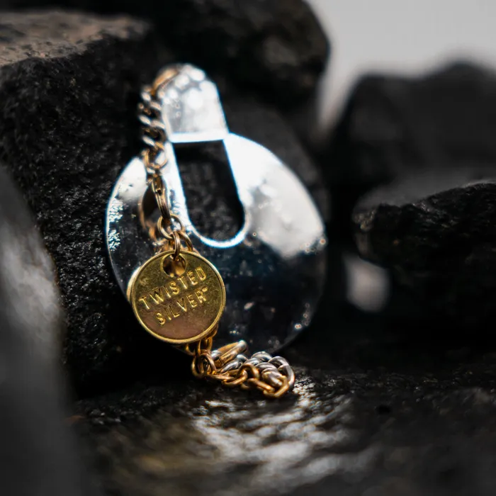 Bracelets Twisted Silver EGYPT Bracelet