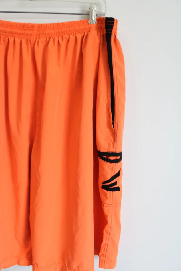 Earrings Smash Hit Sports Smash Hit Sports Easton Orange Athletic Shorts 3XL