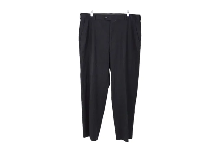 George George Black Dress Pants 38X29 Rings
