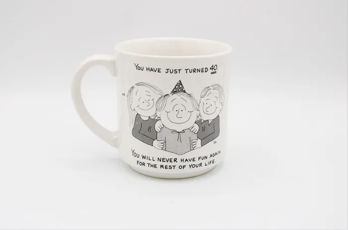 Jubilee Thrift Youve Just Turned 40 Birthday Mug Necklaces