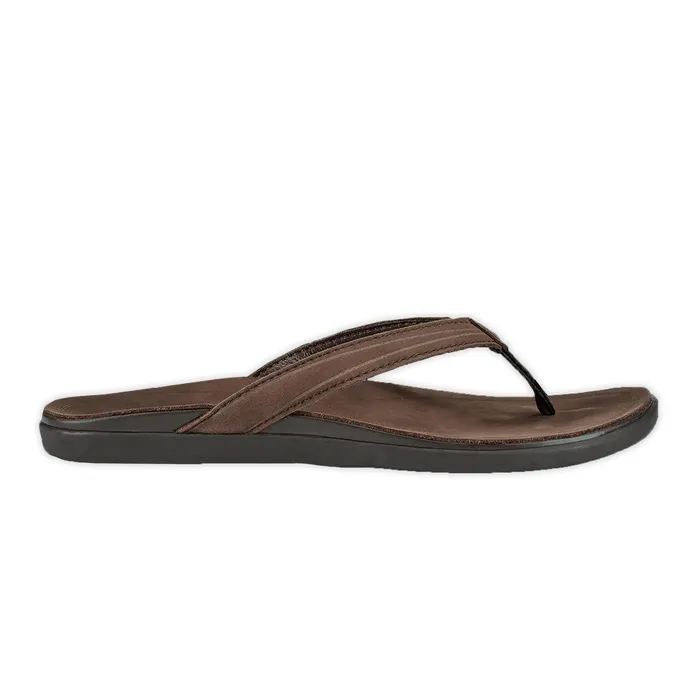 OluKai Womens Aukai Sandals Dark Java OLUKAI Earrings
