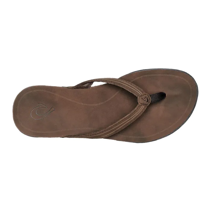 OluKai Womens Aukai Sandals Dark Java OLUKAI Earrings