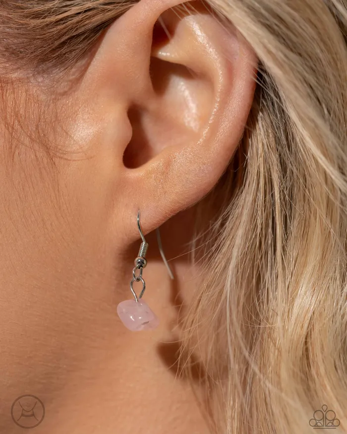 Paparazzi Accessories SANDsational Season Pink Earrings