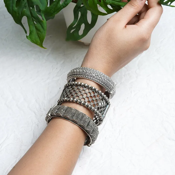 Bracelets Teejh Teejh Amira Stacked Bracelet Set