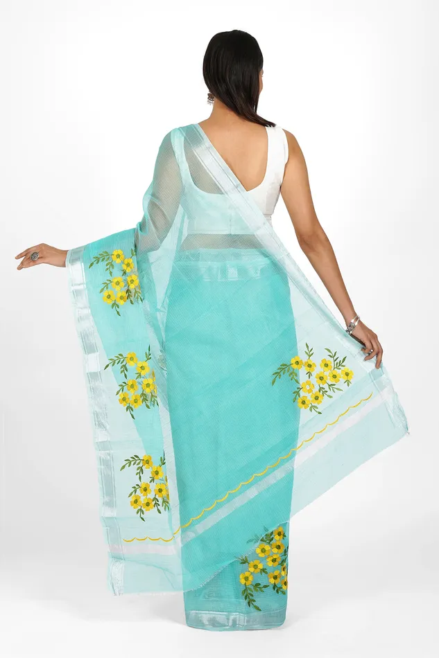 Earrings Teejh Teejh Divya Kota Embroidered Saree