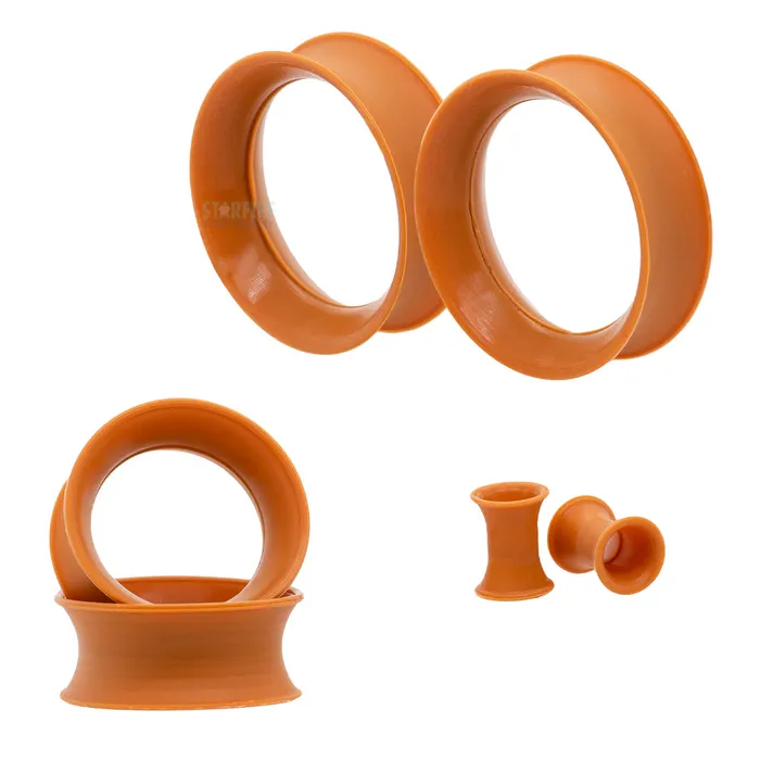 Kaos Softwear Necklaces Silicone Skin Eyelets Mocha Limited Edition Color
