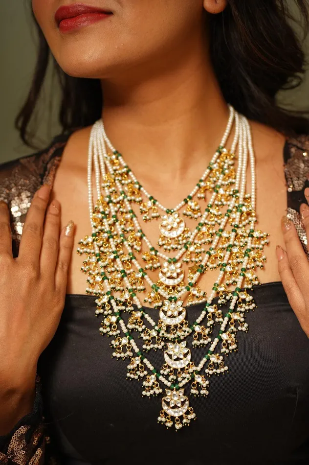 Necklaces attrangi Paneri Paachladaa Raani Haar Traditional Necklace