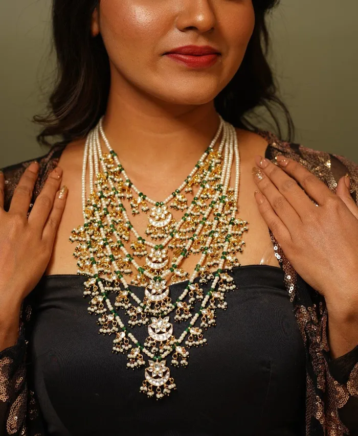 Necklaces attrangi Paneri Paachladaa Raani Haar Traditional Necklace