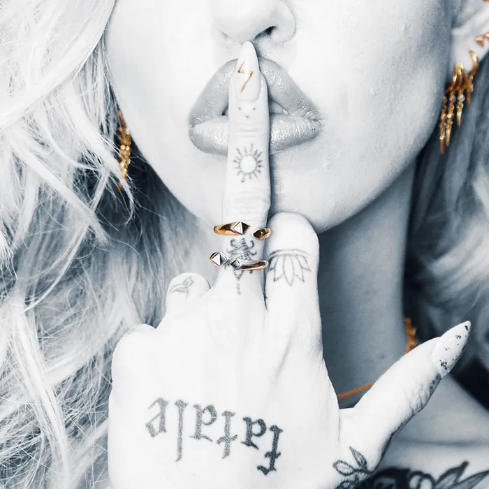 Scream Pretty Rings Rebel Open Ring