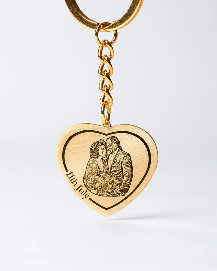 Silvercut Original Heart Keychain Necklaces