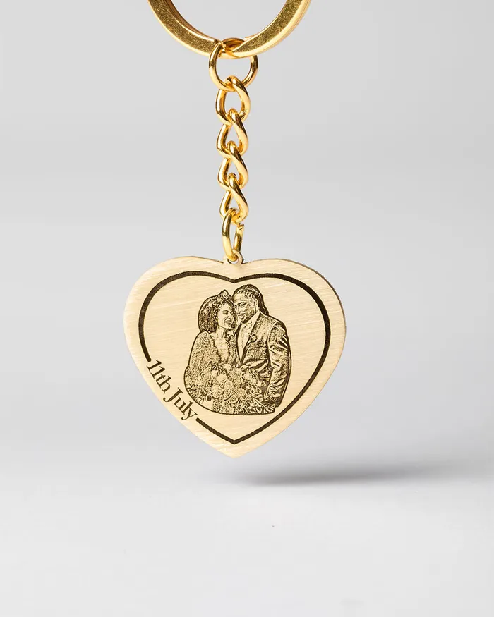 Silvercut Original Heart Keychain Necklaces Silvercut Original Heart Keychain Necklaces