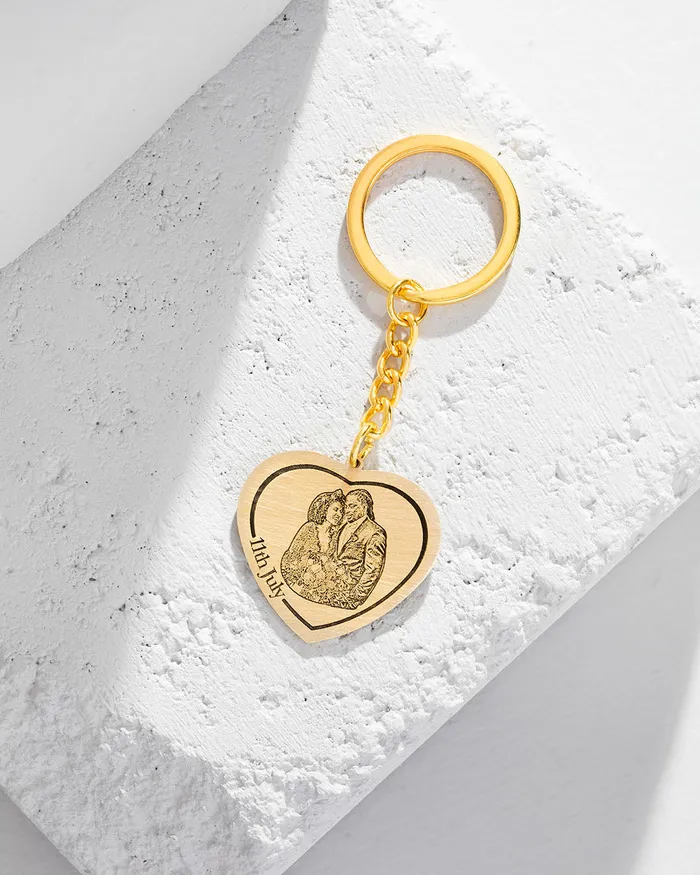 Silvercut Original Heart Keychain Necklaces Silvercut Original Heart Keychain Necklaces