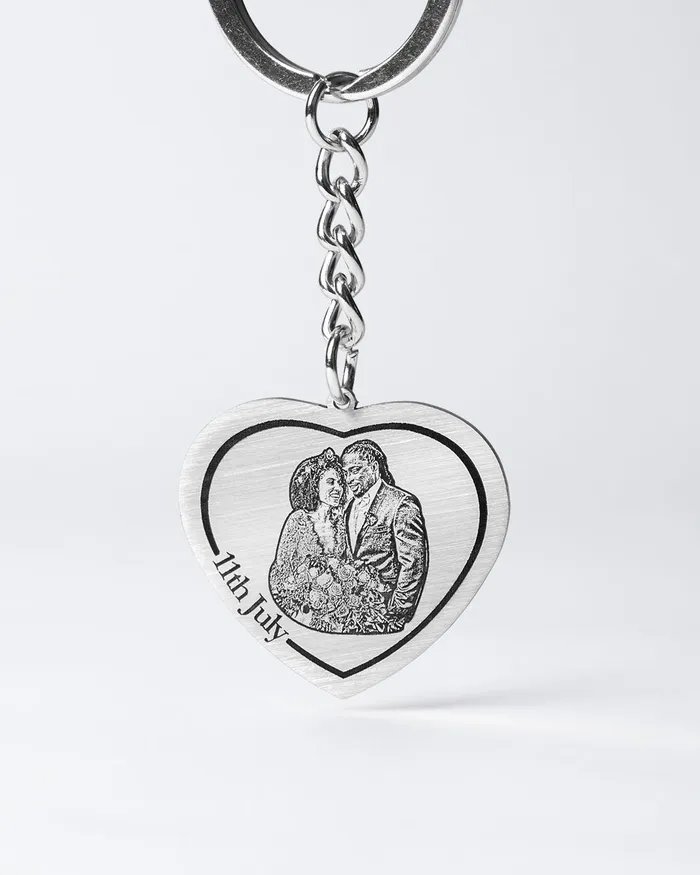 Silvercut Original Heart Keychain Necklaces Silvercut Original Heart Keychain Necklaces
