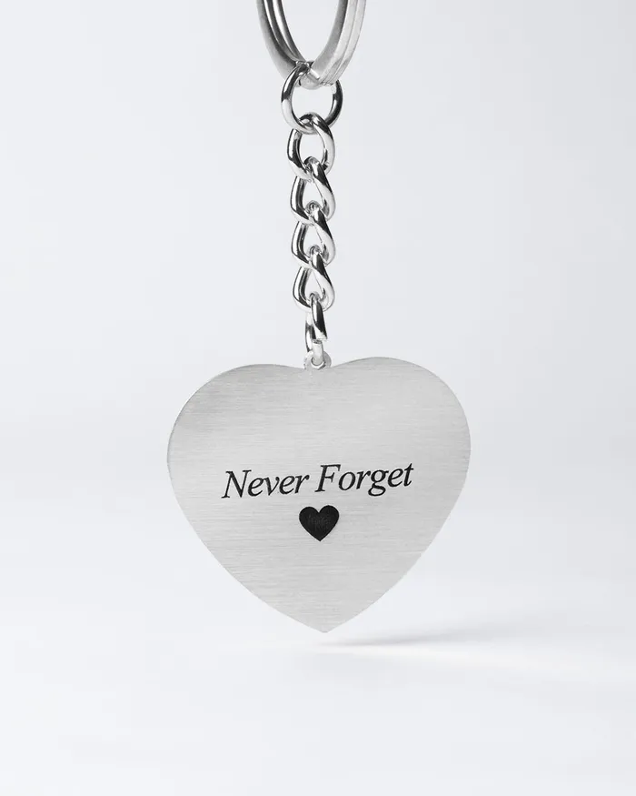 Silvercut Original Heart Keychain Necklaces Silvercut Original Heart Keychain Necklaces