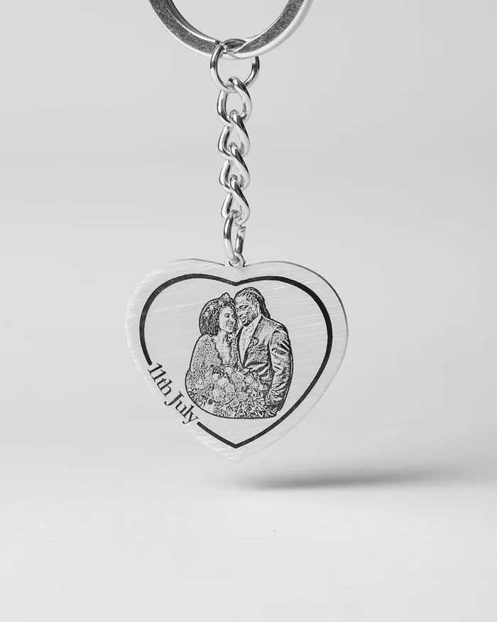 Silvercut Original Heart Keychain Necklaces Silvercut Original Heart Keychain Necklaces