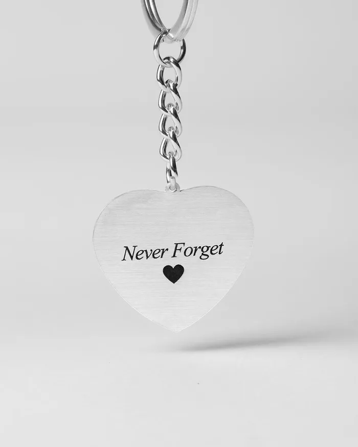 Silvercut Original Heart Keychain Necklaces Silvercut Original Heart Keychain Necklaces