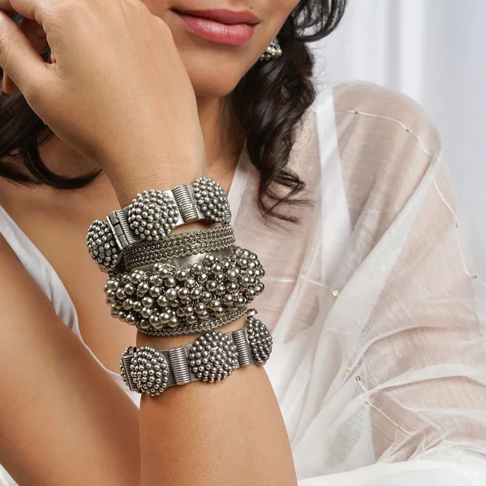 Teejh Teejh Nayna Stacked Bracelet Set Bracelets