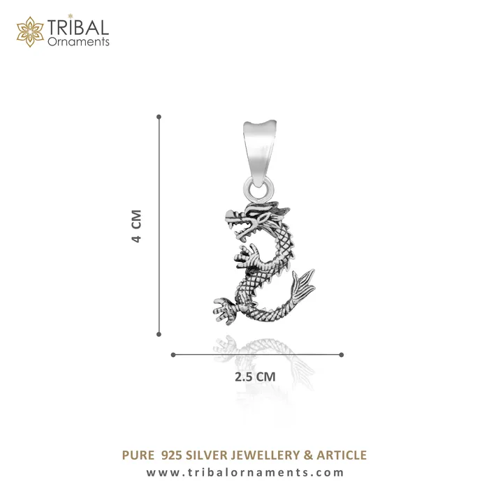 925 sterling silver unique Dragon design pendant silver trendy pendant necklace silver unisex cultural designer jewelry nsp642 TRIBAL ORNAMENTS Necklaces 925 sterling silver unique Dragon design pendant silver trendy pendant necklace silver unisex cultural designer jewelry nsp642 TRIBAL ORNAMENTS Necklaces