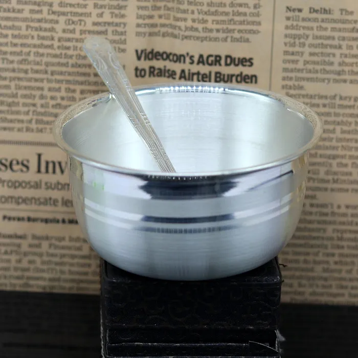 999 solid pure silver handmade utensils bowl and spoon table serving bowl silver vessel baby feeding kitchen baby set healthy art sv90 TRIBAL ORNAMENTS Rings 999 solid pure silver handmade utensils bowl and spoon table serving bowl silver vessel baby feeding kitchen baby set healthy art sv90 TRIBAL ORNAMENTS Rings