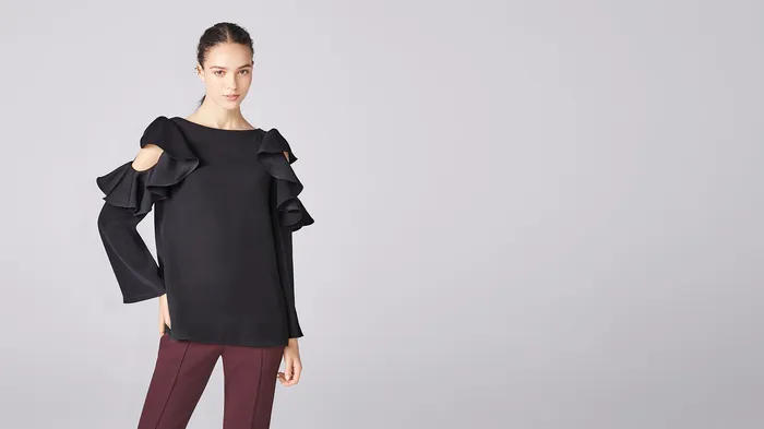 Candle Top in Black ADEAM Earrings Candle Top in Black ADEAM Earrings