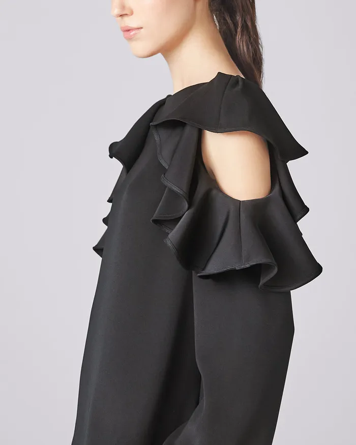 Candle Top in Black ADEAM Earrings Candle Top in Black ADEAM Earrings