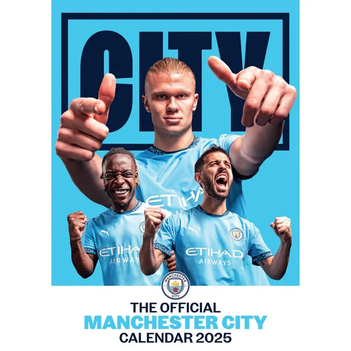 Manchester City 2025 Calendar Oracle Trading Earrings
