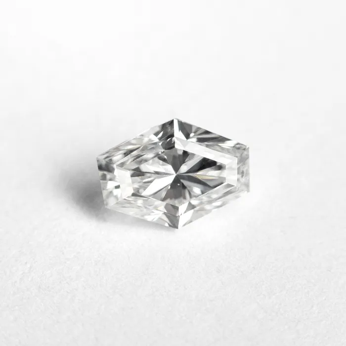 Misfit Diamonds Earrings 100ct 736x528x378mm GIA SI2 E Hexagon Brilliant 2390101