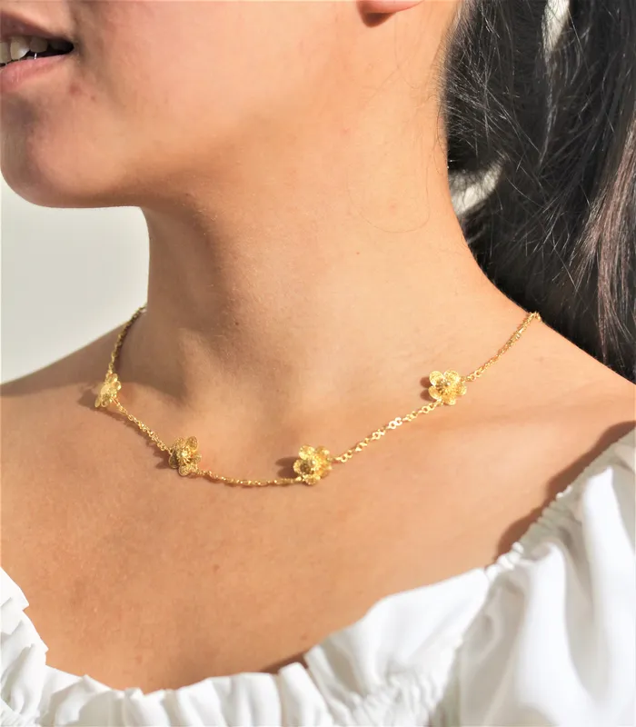 Necklaces AMAMI Sampaguita Charm Necklace