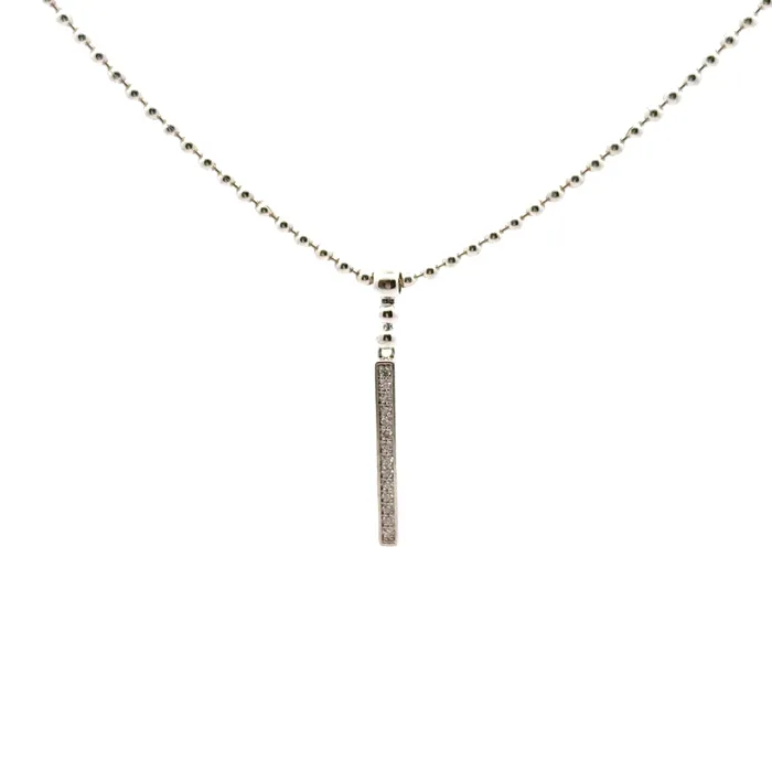 Necklaces Lagos PreOwned Lagos Diamond Caviar Spark Pendant