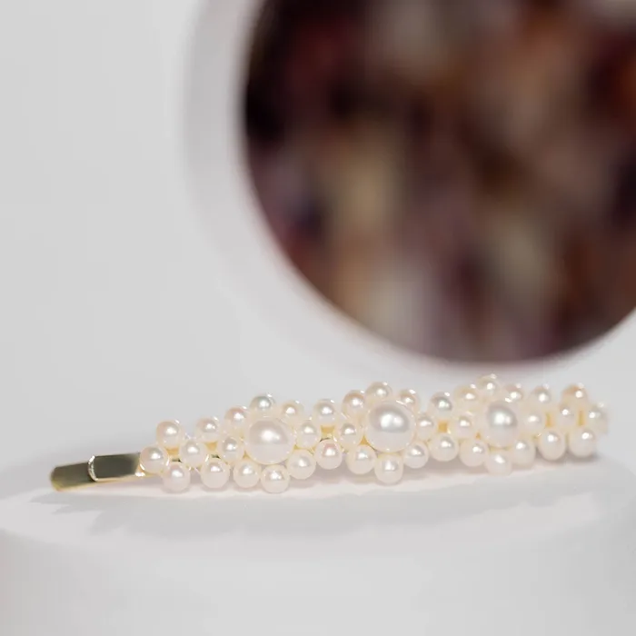 Necklaces Passion for Life Freshwater Pearl Hairwear HW00023 Pearly Lustre