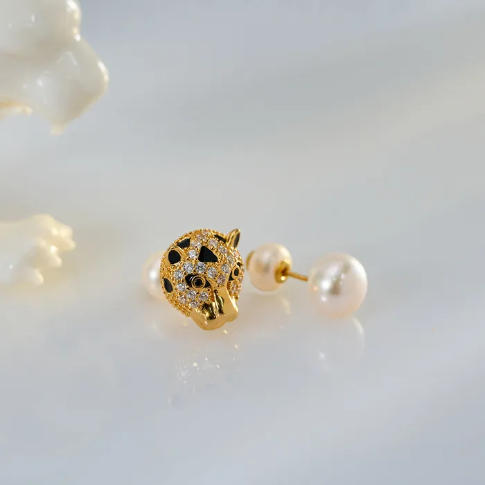 Pearly Lustre Freshwater Pearl Earrings WE00467 SAFARI Earrings