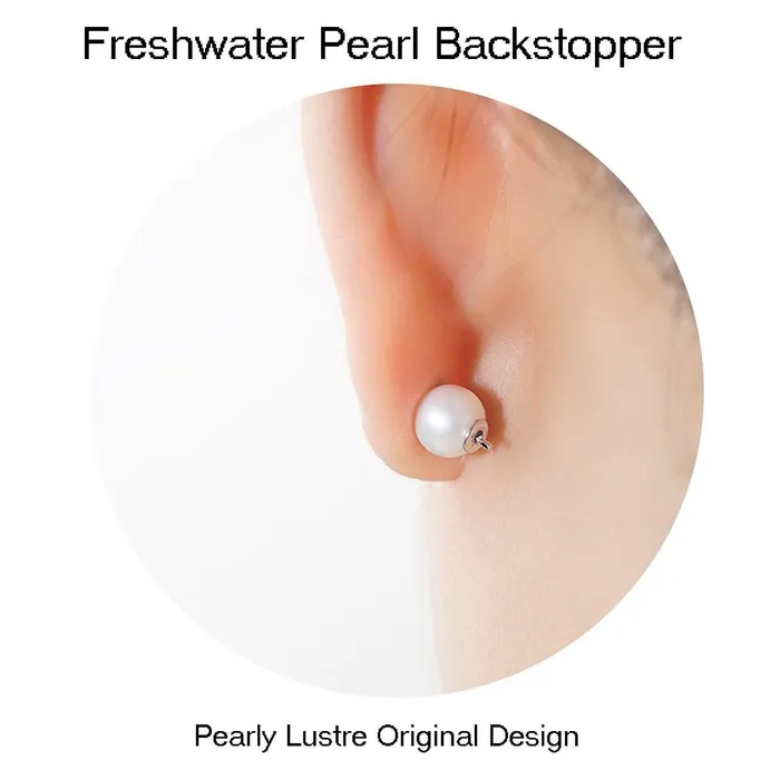 Pearly Lustre Freshwater Pearl Earrings WE00467 SAFARI Earrings