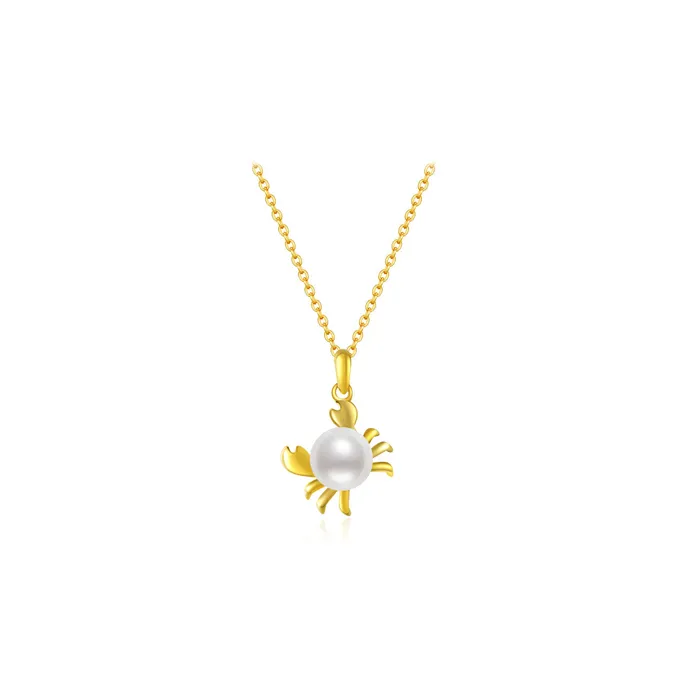 Pearly Lustre Necklaces Top Grade Freshwater Pearl Necklace WN00022 CRAB