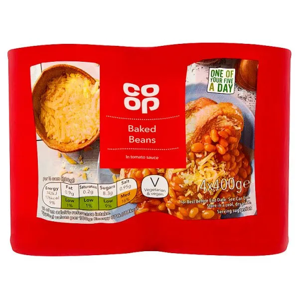 Ramsden International Earrings Co Op Baked Beans 4 Pack