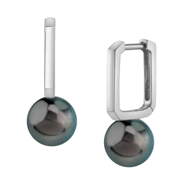 spt Earrings Tahitian South Sea Pearl Huggie Susie Earrings