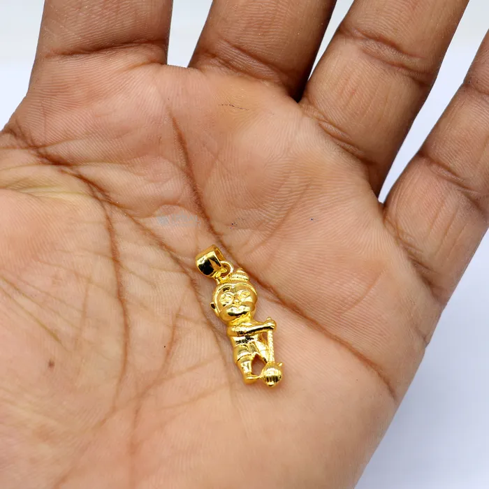 TRIBAL ORNAMENTS 925 sterling silver or gold polished handmade Lord bal hanuman design stylish pendant nsp887 Necklaces TRIBAL ORNAMENTS 925 sterling silver or gold polished handmade Lord bal hanuman design stylish pendant nsp887 Necklaces