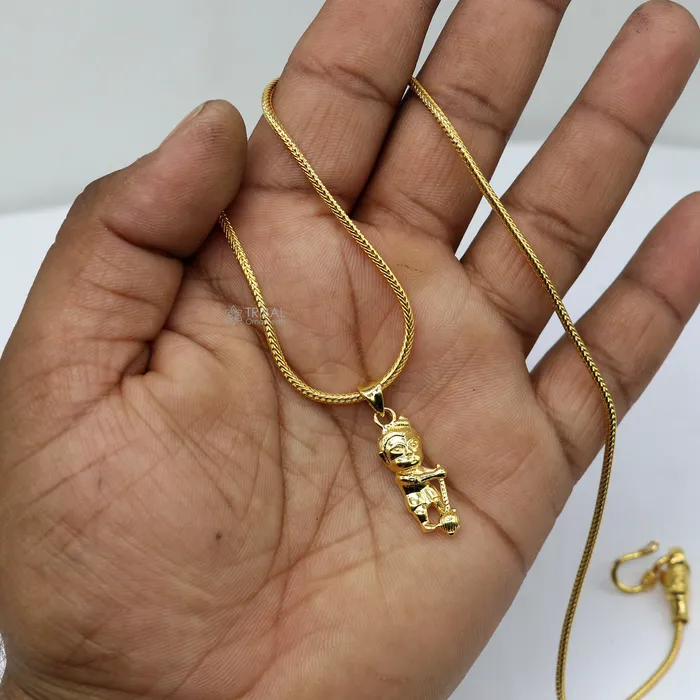 TRIBAL ORNAMENTS 925 sterling silver or gold polished handmade Lord bal hanuman design stylish pendant nsp887 Necklaces TRIBAL ORNAMENTS 925 sterling silver or gold polished handmade Lord bal hanuman design stylish pendant nsp887 Necklaces
