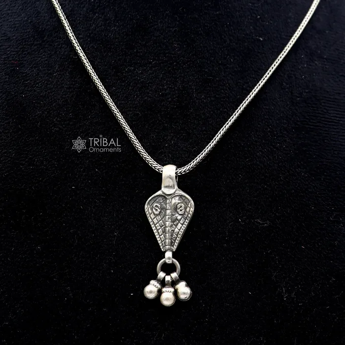 TRIBAL ORNAMENTS Necklaces 925 sterling silver unique india vintage design cultural pendant amazing pendant jewelry tribal jewellery nsp840 TRIBAL ORNAMENTS Necklaces 925 sterling silver unique india vintage design cultural pendant amazing pendant jewelry tribal jewellery nsp840