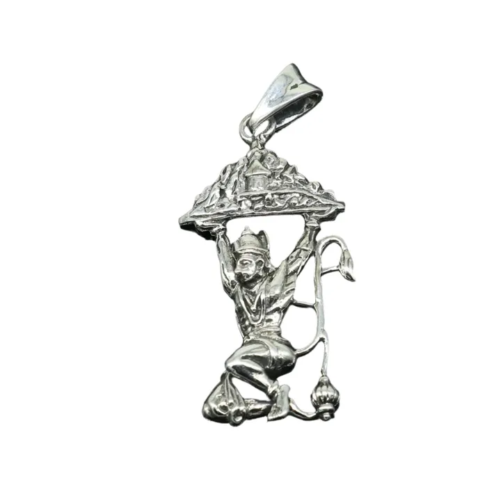 TRIBAL ORNAMENTS Necklaces Lord hanuman with mount pendant 925 sterling silver handmade divine blessing pendant amazing craftsmanship pendant gifting jewelry ssp906 TRIBAL ORNAMENTS Necklaces Lord hanuman with mount pendant 925 sterling silver handmade divine blessing pendant amazing craftsmanship pendant gifting jewelry ssp906