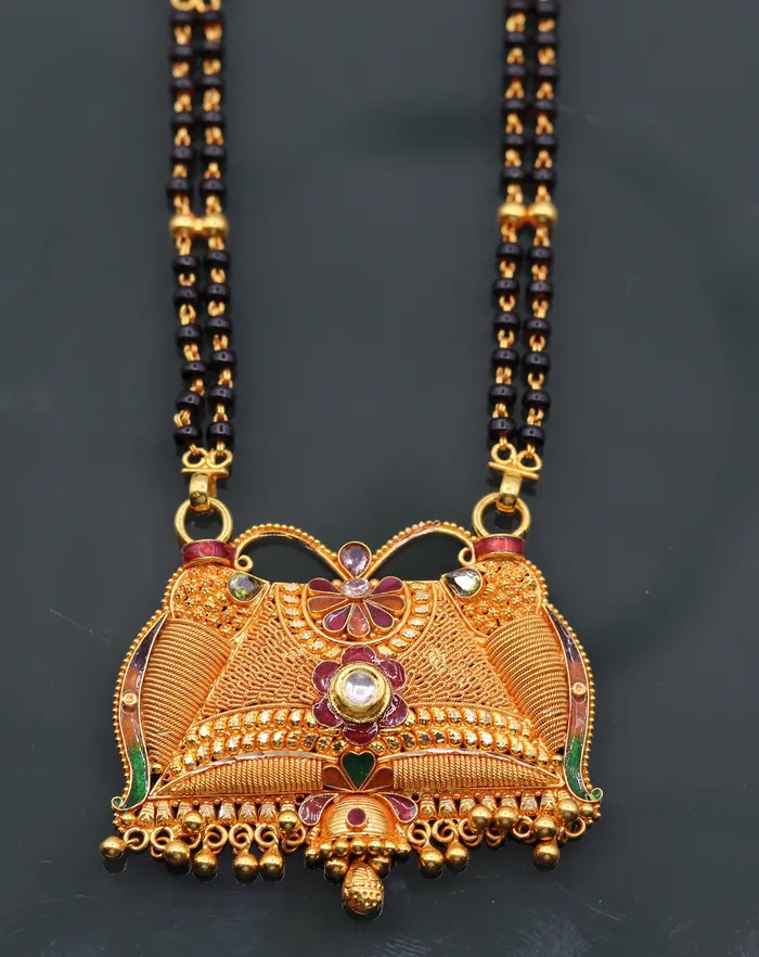TRIBAL ORNAMENTS Necklaces Vintage antique design handmade 22kt gold amazing filigree work necklace pendant chain mangalsutra excellent jewelry from india TRIBAL ORNAMENTS Necklaces Vintage antique design handmade 22kt gold amazing filigree work necklace pendant chain mangalsutra excellent jewelry from india