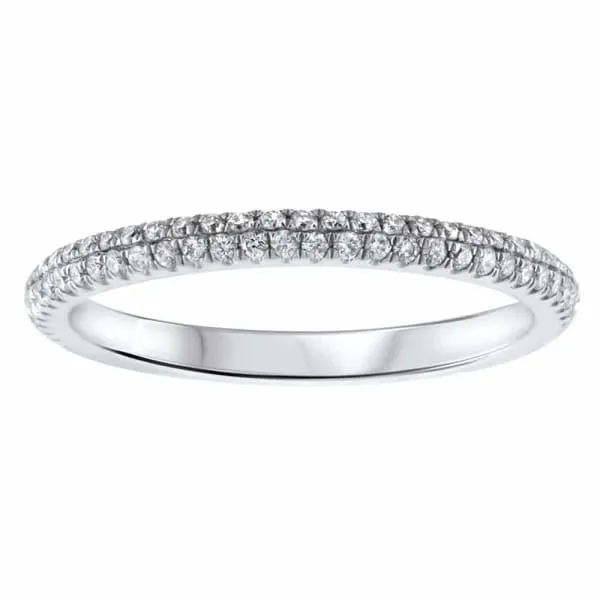 18kt White Gold Diamond Eternity Band 050ct KR06025B2 Diamond Source NYC Rings