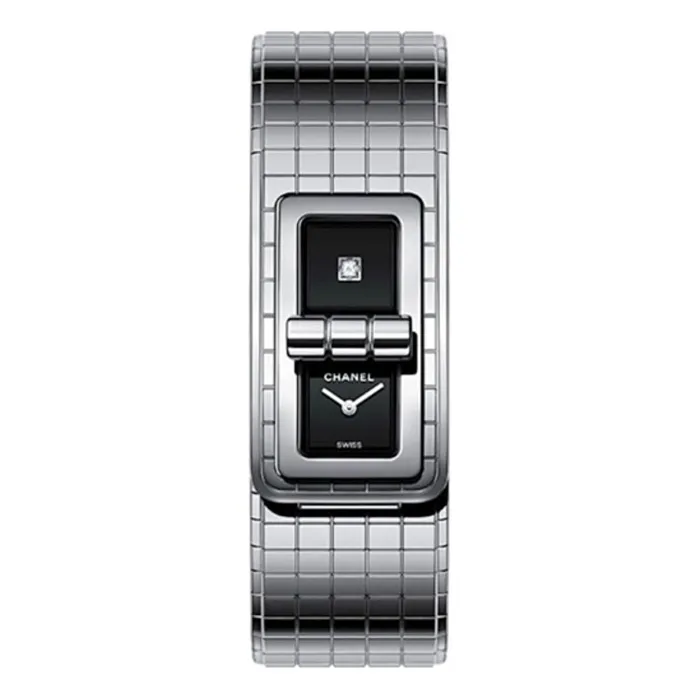 Bracelets Chanel Chanel Code Coco 381mm Watch Ref H5144 Black Dial Stainless Steel Bracelet Bracelets Chanel Chanel Code Coco 381mm Watch Ref H5144 Black Dial Stainless Steel Bracelet