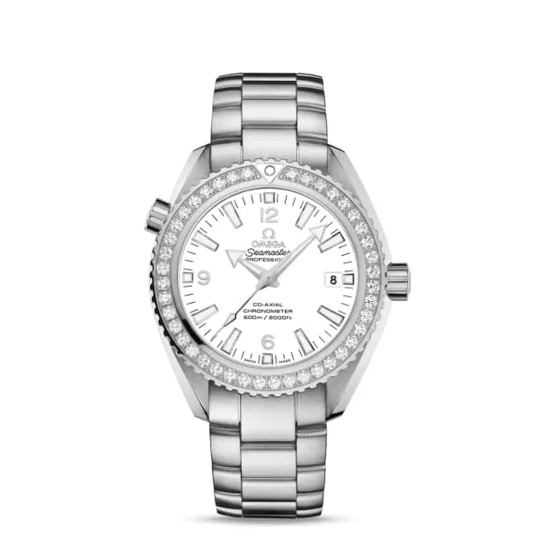 Bracelets Omega Seamaster 42mm Watch Ref 23215422104001 White Index Dial Diamond Bezel Stainless Steel Bracelet Omega Bracelets Omega Seamaster 42mm Watch Ref 23215422104001 White Index Dial Diamond Bezel Stainless Steel Bracelet Omega