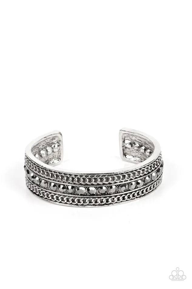 Bracelets Paparazzi Bracelet Grit Goals Silver Paparazzi Jewelry Bracelets Paparazzi Bracelet Grit Goals Silver Paparazzi Jewelry