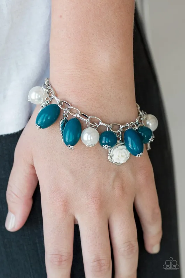 Bracelets Paparazzi Bracelet Love Doves Blue Paparazzi Jewelry
