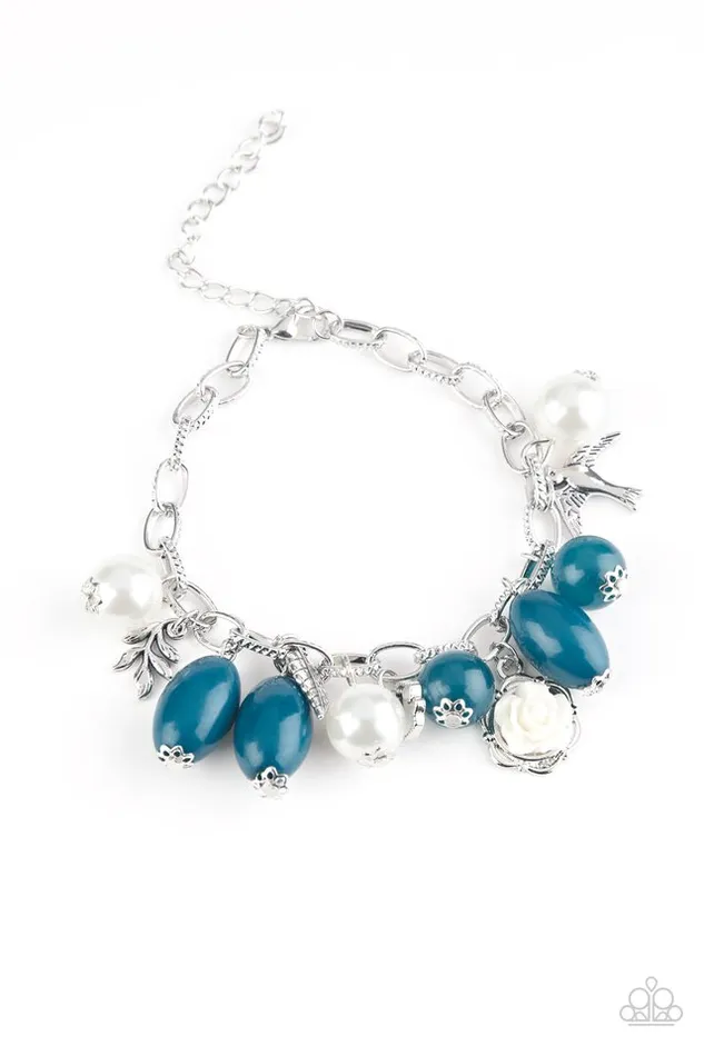 Bracelets Paparazzi Bracelet Love Doves Blue Paparazzi Jewelry Bracelets Paparazzi Bracelet Love Doves Blue Paparazzi Jewelry