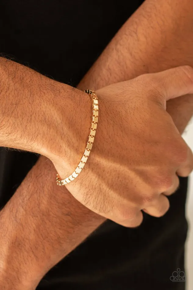 Bracelets Paparazzi Jewelry Paparazzi Bracelet Boxing Champ Gold
