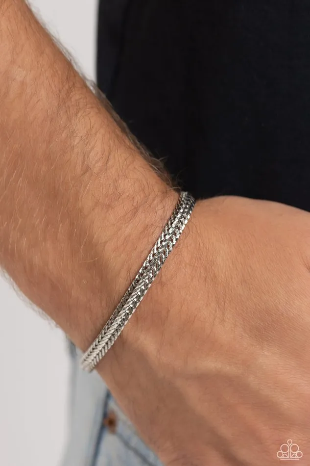 Bracelets Paparazzi Jewelry Paparazzi Bracelet Cable Train Silver